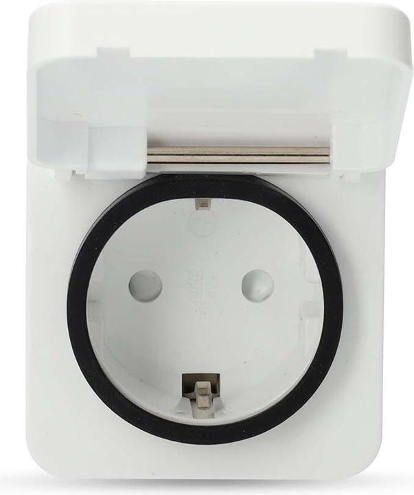 Produktbild Nedis SmartLife Smart Stecker | Wi-Fi | IP44 | 3680 W | Schutzkontakt | -25 - 55 °C | Android™ / IOS