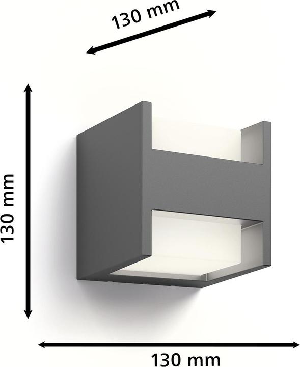 Actual product image Philips Arbour (800 lm, IP44)