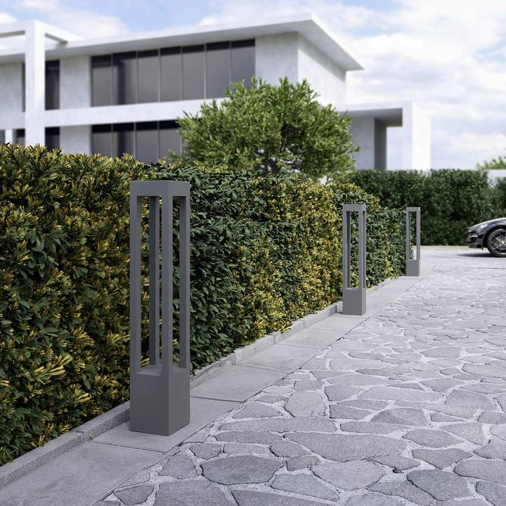 Produktbild Arcchio Lienna Aussen Garten Leuchte H90 Dark Grey (850 lm, IP65)