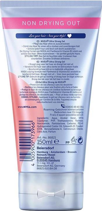 Immagine prodotto NIVEA Ultra Strong Gel (Gel per capelli, 150 ml)