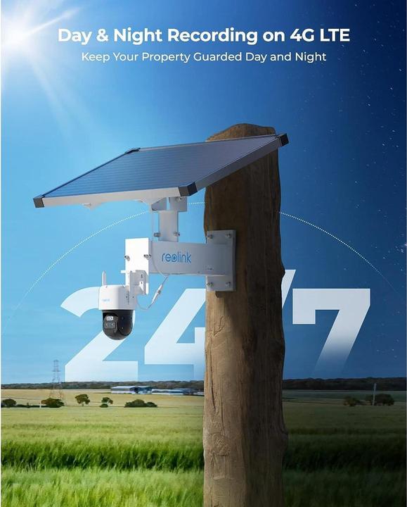 Produktbild Reolink TrackMix LTE Plus inkl. Solarpanel (2560 x 1440 Pixels)
