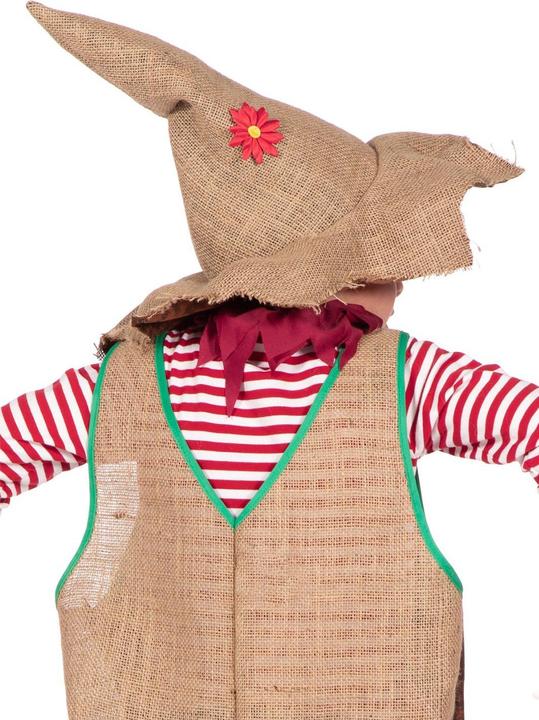 Actual product image Metamorph Jutesack Vogelscheuche Kostüm für Kinder (128)
