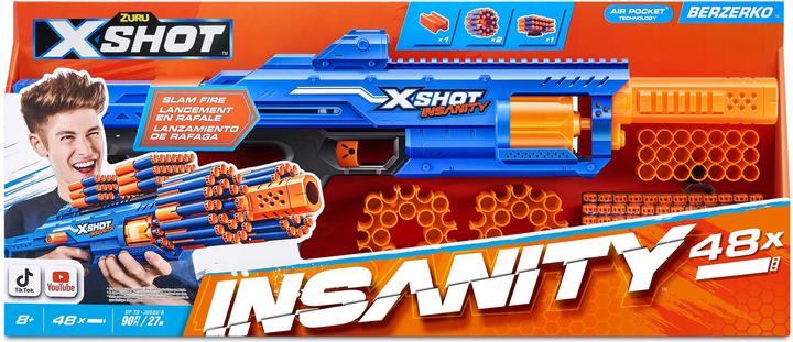 Actual product image Xshot - Insanity Blaster Berzerko with darts