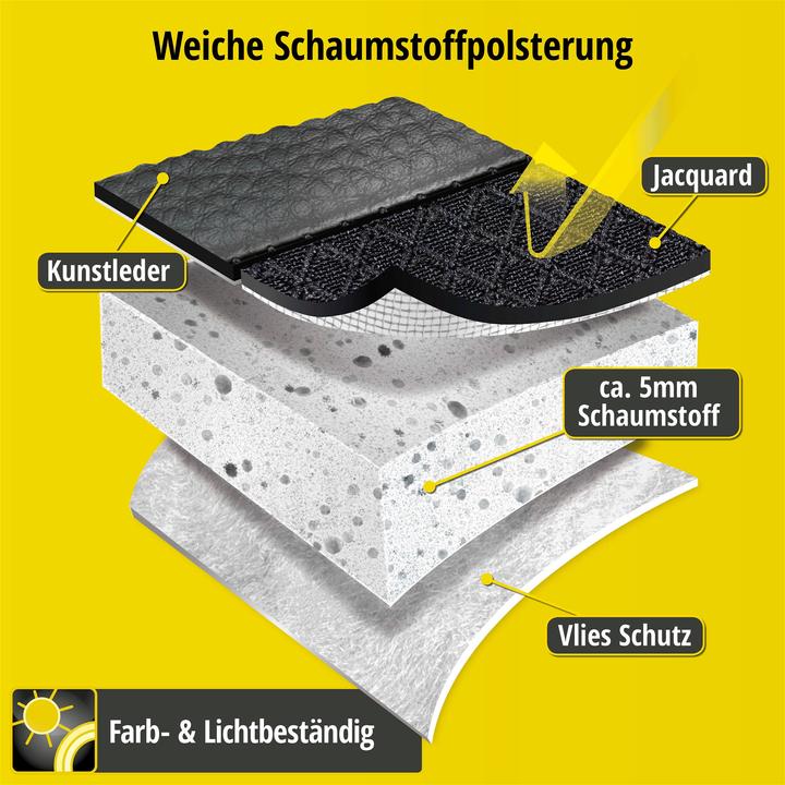 Image du produit Walser Housse de siège pour Opel Corsa E (X15) 09/2014-aujourd'hui, 1 housse de banquette arrière
