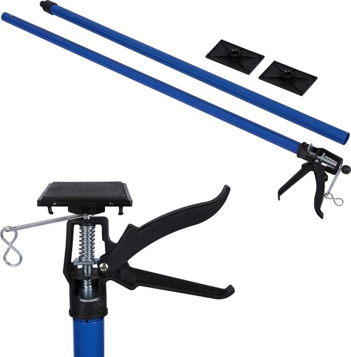 Produktbild Wiltec Deckenstütze 115-290cm 30kg Montagestütze Stahl Einhandstütze Baustütze (2900 mm)