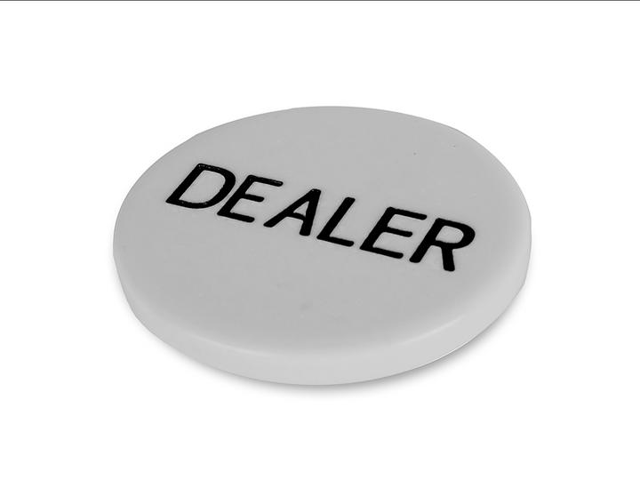 Immagine prodotto Casinoshop Set di fiches da poker con numeri - 100 fiches da gioco con porta fiches e pulsante per l'offerta