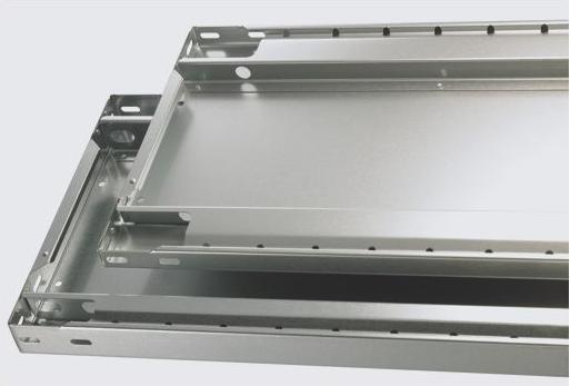 Stecksystem Anbauregal MULTIplus250 mit Längenriegel