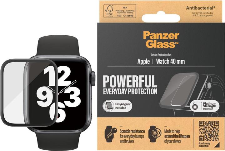 Produktbild PanzerGlass Displayschutz Apple Watch 40 mm (Apple Watch Series 4, Apple Watch SE, Apple Watch Series 6, Apple Watch Series 5)