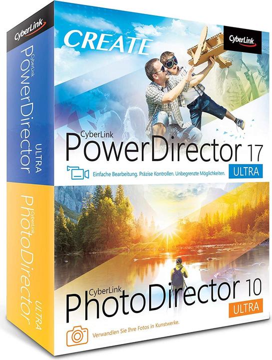 Actual product image CyberLink PowerDirector 17 Ultra & PhotoDirector 10 Ultra Duo (1 User, unlimited)
