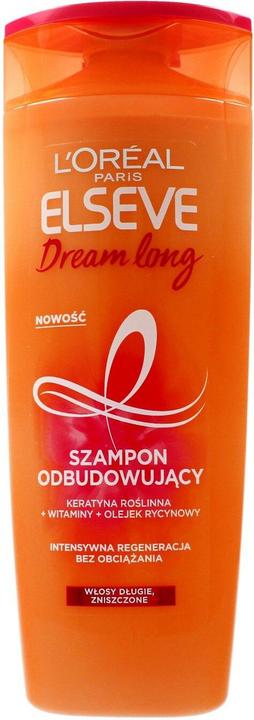 Actual product image L'Oréal Paris L'Oreal Elseve Dream Long Rebuilding Shampoo For Long And Damaged Hair 400Ml (400 ml, Liquid shampoo)