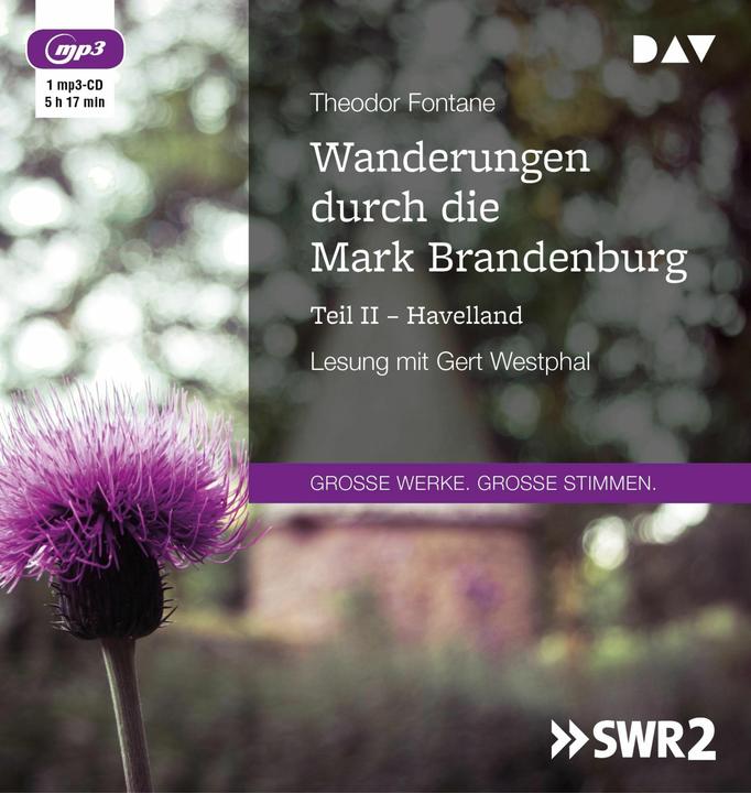 Produktbild Wanderungen durch die Mark Brandenburg - Teil II (Gert Westphal, Theodor Fontane, Deutsch)