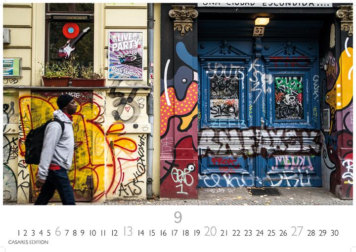 Produktbild Berlin Street Art 2026 L 35x50cm (35 x 50 cm, Deutsch)