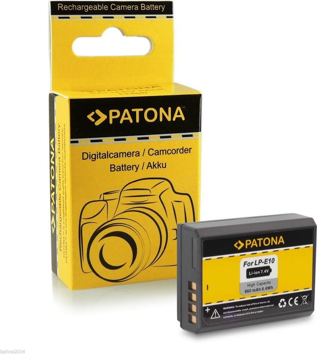 Produktbild Patona Canon LP-E10 (Kamera Akku)