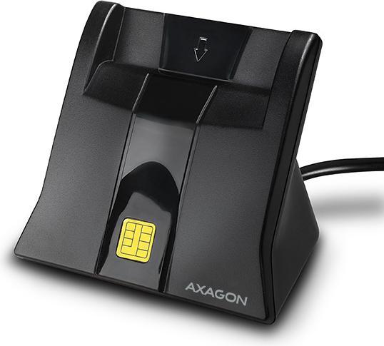 Axagon CRE-SM4 USB Smart Card Reader - USB 2.0 (USB 2.0)