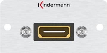 Produktbild Kindermann Modulares Faceplate-Snap-In (0.05 m, HDMI)