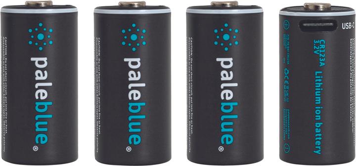 Produktbild Pale Blue Rechargeable battery (4 Stk., CR123A, 860 mAh)