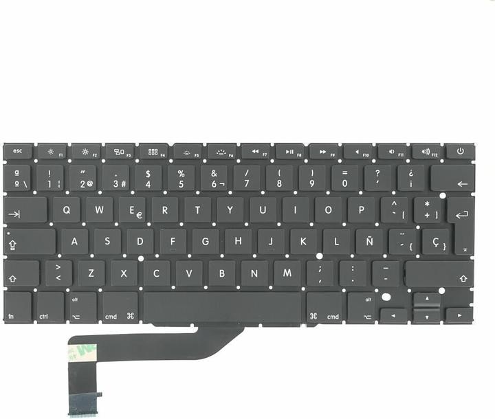 Produktbild OEM Tastatur (spanisches Layout) für Macbook Pro 15 Zoll Retina (2013-2015) A1398