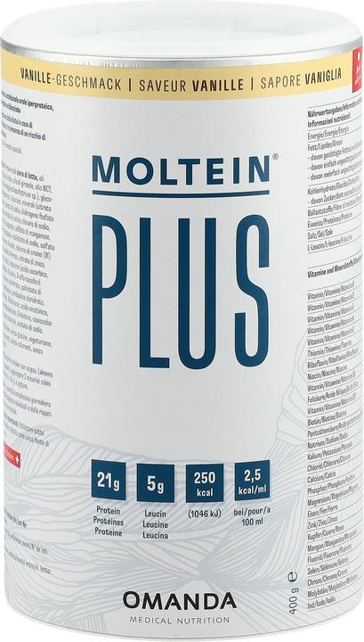 Moltein Plus 2.5 Vanille (400g) (1 Stück, Pulver, 470 g)