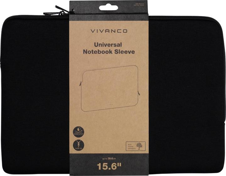 Image du produit Vivanco Sacoche pour ordinateur portable Ben 15.6", noir (15.60", Universel, Apple)