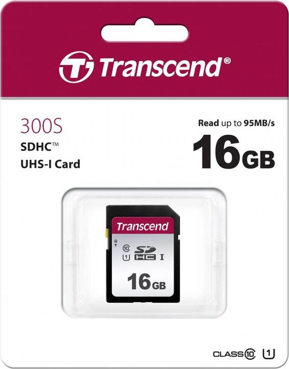 Produktbild Transcend SDC300S (16 GB, SDHC, U1, UHS-I)