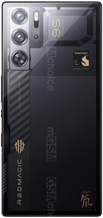Actual product image Nubia RedMagic 9S Pro (512 GB, Black, 6.80", Dual SIM, 50 Mpx, 5G)
