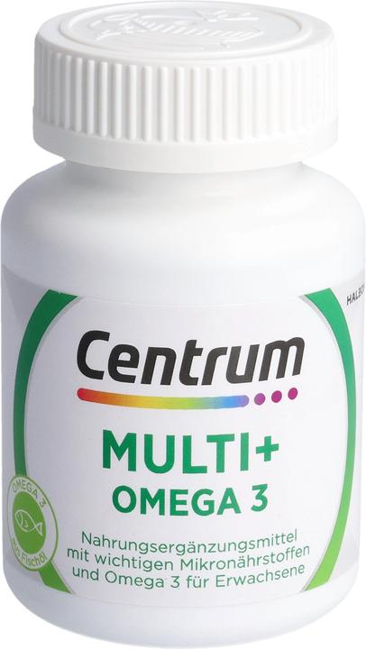 Actual product image Centrum Multi plus Omega 3 (60 Piece, Capsules, 120 g)