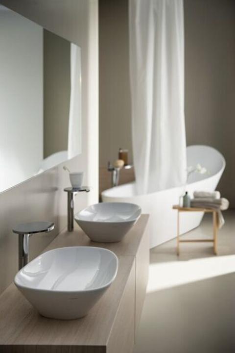 Actual product image Laufen Palomba Wash basin bowl, without tap hole, without overflow, 520x380 (520 mm, 140 mm)
