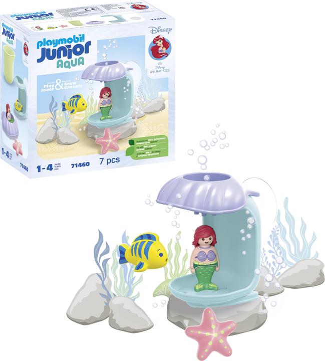 Actual product image Playmobil 71460 Playm. 1.2.3 & Disney: Ariel's Shell (71460, Playmobil 1.2.3)