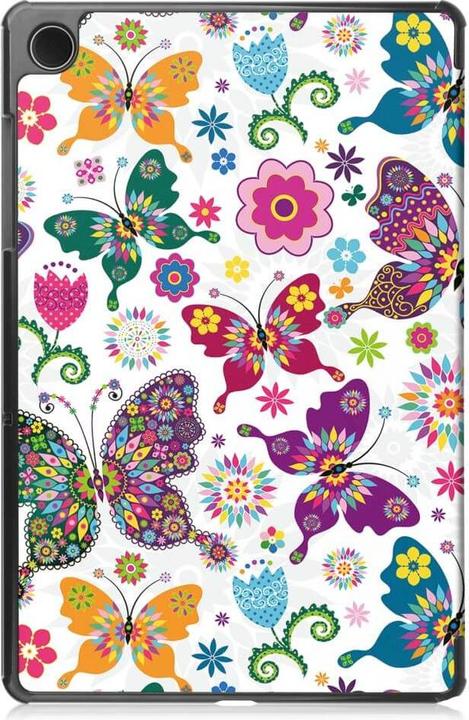 Actual product image Cover-Discount Galaxy Tab A9+ - Tri-fold Smart Case Butterflies (Galaxy Tab A9+)