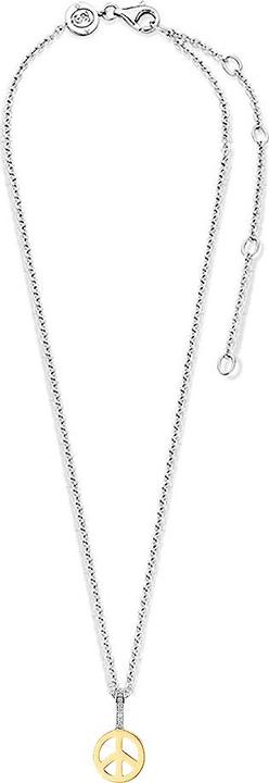 Produktbild Ti Sento Milano Kette und Anhänger Peace vergoldet 6803SY (925er Silber, 45 cm)