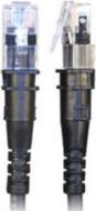 Produktbild PatchSee Patchkabel ThinPATCH Cat 6A, U/UTP, 2.4 m, Schwarz 10 Stück (U/UTP, CAT6a, 2.40 m)