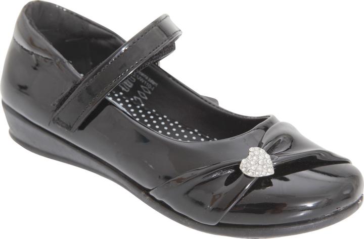 US Brass Mädchen Paige II Diamanten Trim Schuhe
