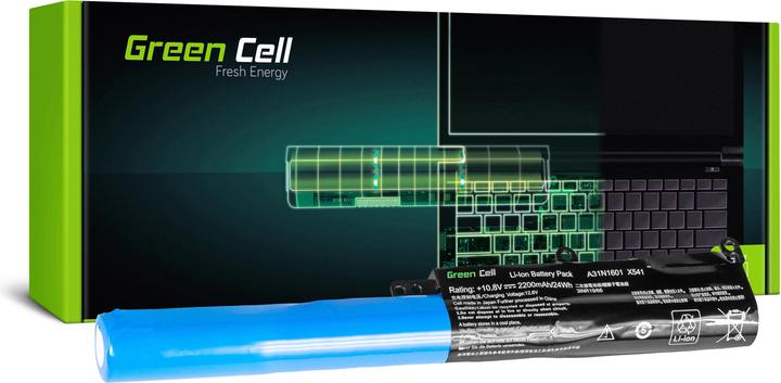 Actual product image GreenCell AS94 - Battery - ASUS - R541N R541S R541U - Vivobook Max F541N F541U X541N X541S (3 Cells, 2200 mAh)