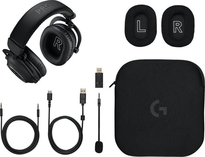 Productafbeelding Logitech G Headset Pro X 2 Lightspeed Wrls (Bedraad, Draadloze)