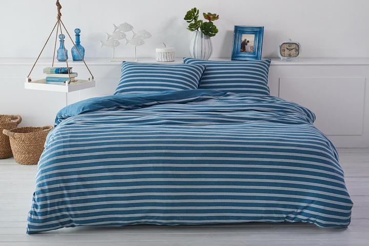 Actual product image Living Home Melange Jersey Double Face (Bedding set, 80 x 80 cm, 155 x 220 cm)