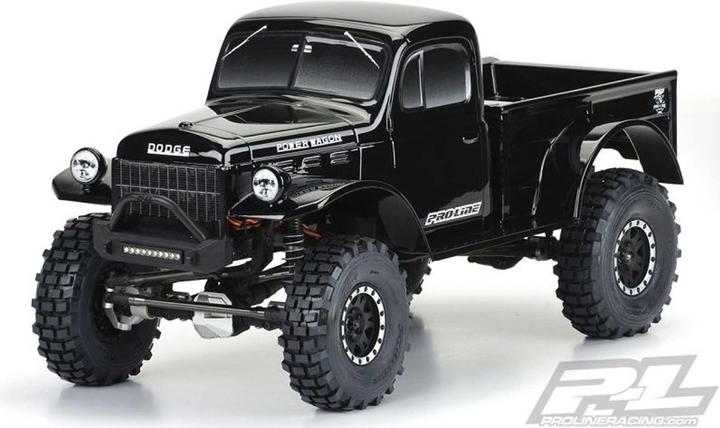 Produktbild Proline Karosserie Dodge Power Wagon 1946 Schwarz, 1:10