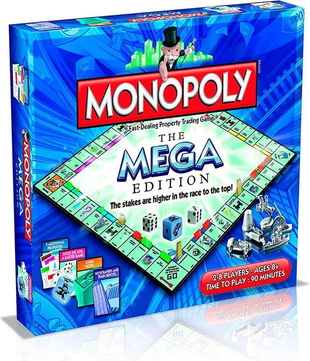 Produktbild Winning Moves Monopoly - The Mega Edition (Englisch)