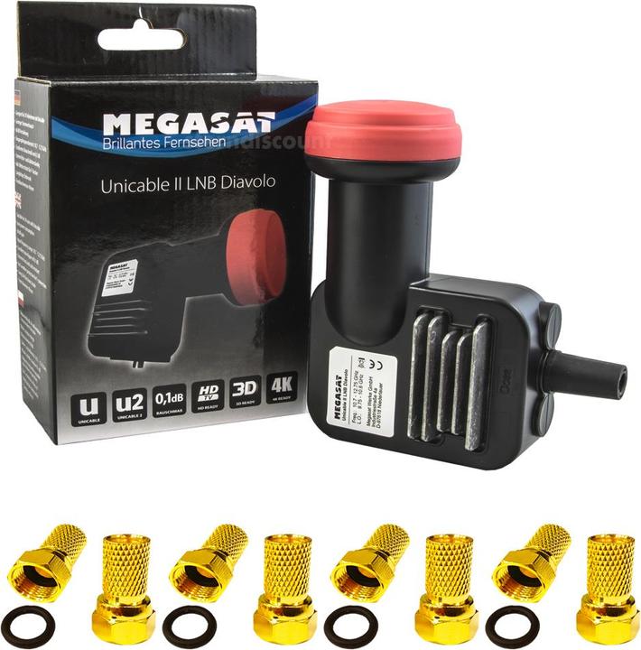 Immagine prodotto Megasat Unicable II LNB Diavolo (Irreprensibile, 40mm)