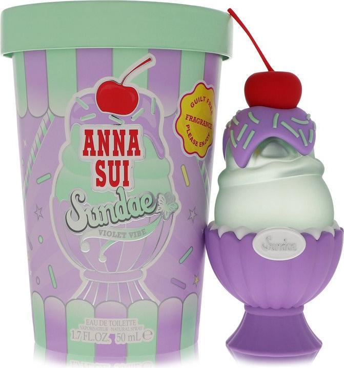 Actual product image Anna Sui Sundae Violet Vibe (Eau de toilette, 50 ml)