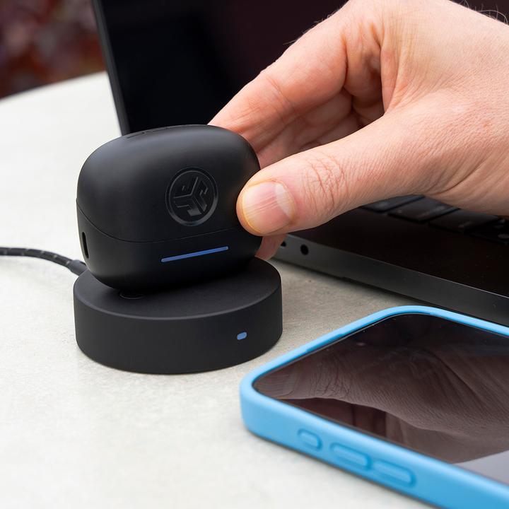 Actual product image JLab Audio JLAB JBuds Pods ANC TWS Headphones black (ANC, 56 h, Wireless)