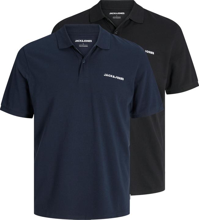 Jack & Jones 2er-pack Gedruckt Hemdkragen Poloshirt Poloshirt