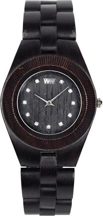 Wewood Odyssey Crystal Black - Uhr - Schwarz - 36 mm (40 mm)