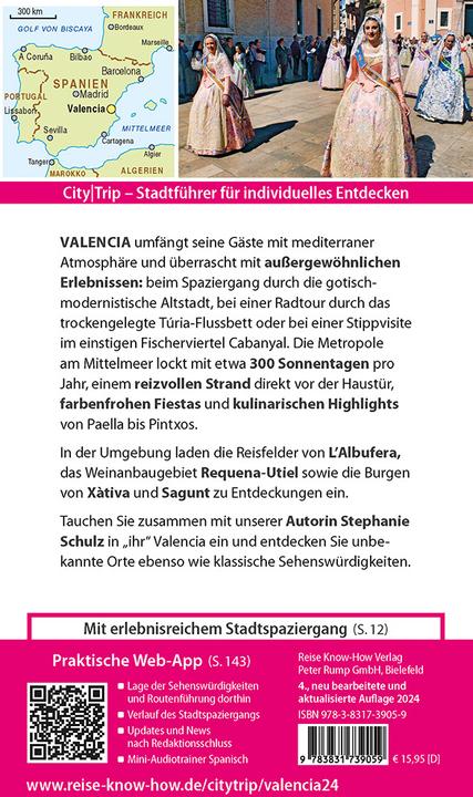 Produktbild CityTrip Valencia (Deutsch, Stephanie Schulz, 2024)
