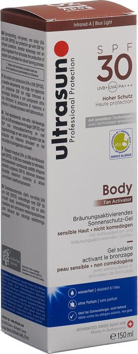 Immagine prodotto Ultrasun Attivatore dell'abbronzatura del corpo (Gel solare, SPF 30, 150 ml, 225 g)