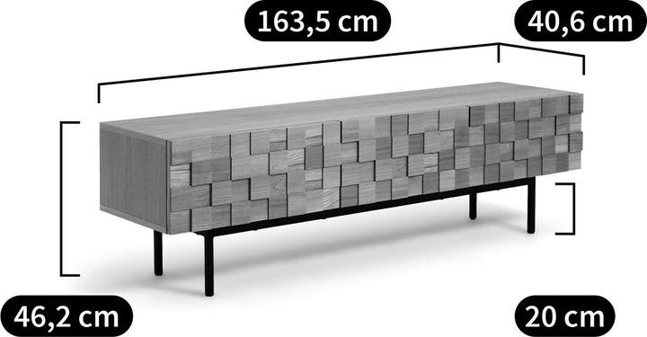 Produktbild La Redoute Interieurs Madria (163.5 x 40.5 x 46.5 cm)