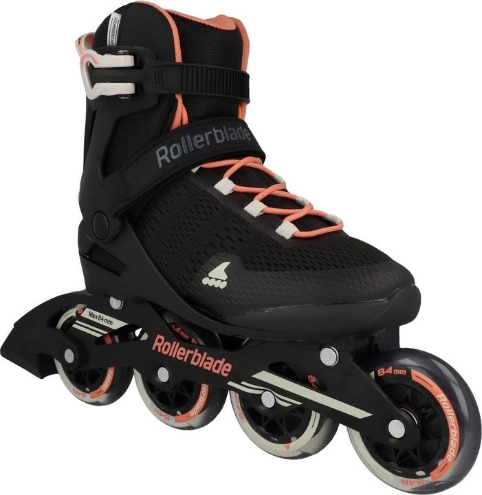 Rollerblade Sirio 84 Inliner Women (Size: 38.5 (M=24.5), black/coral) (38.5)
