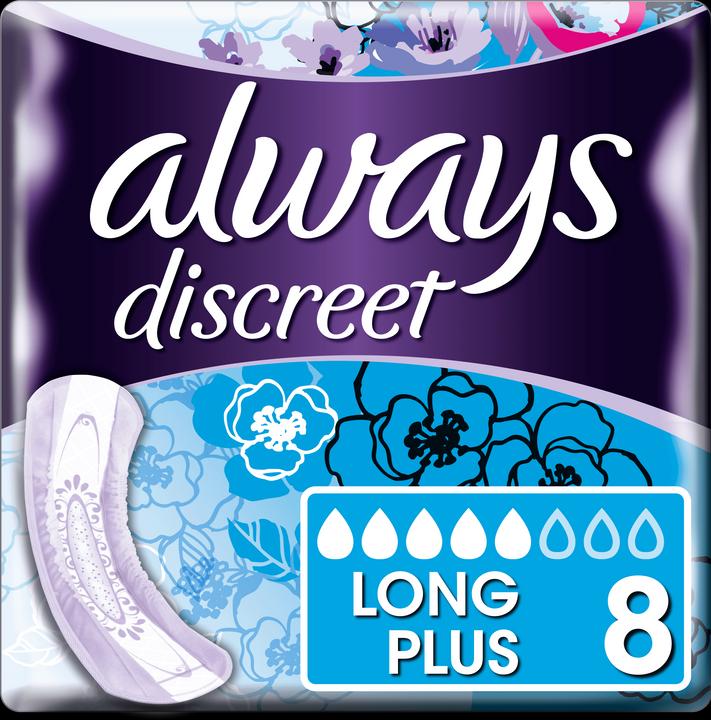 Always Discreet Long Plus (8 x, Large)