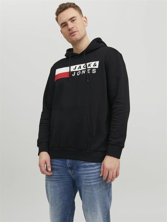 Produktbild Jack & Jones Basic Logo Plus Size Hoodie (7XL)