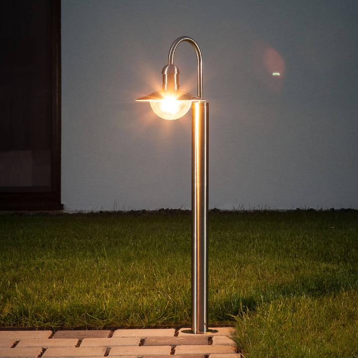 Actual product image Lindby Damion Garden Lights Stainless Steel (E27, IP44)