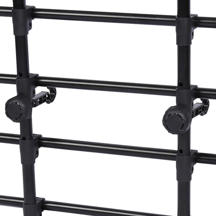 Actual product image Wiltec Dog Guard Barrier Freely Adjustable for the Car Model G Made of Iron (Dog)
